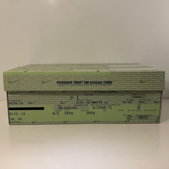 🛂[BRAND NEW] NIKE DUNK LOW UNION PASSPORT PACK PISTACHIO MENS SIZE 11.5 SHOES🛂 - Picture 13 of 15